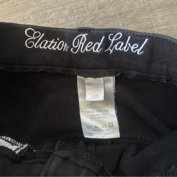 Elation Women's Red Label Euro Full Seat Breech size 28 - Picture 6 of 10